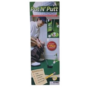 Pot N' Putt Indoor Putting Game - Green
